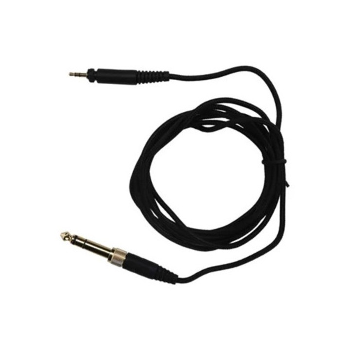 Cablu audio de inlocuire pentru casti Philips Shp9000, negru