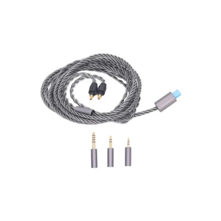 Ezüstözött csere audio kábel, sokoldalú csatlakozók, Hi-Fi audio kiegészítők