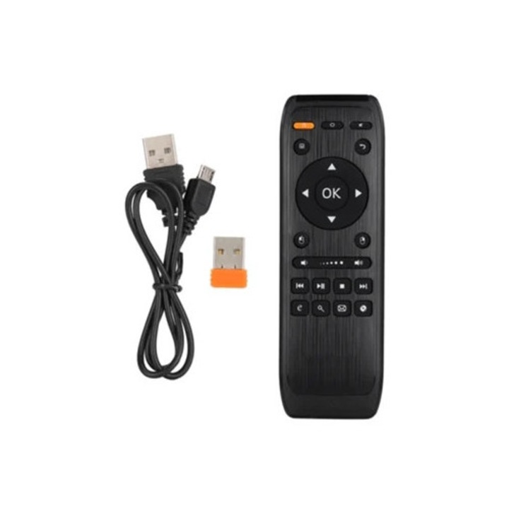 Tastatura multimedia programabila cu buton USB, mini tastatura macro, controler volum Ly Ebike, negru