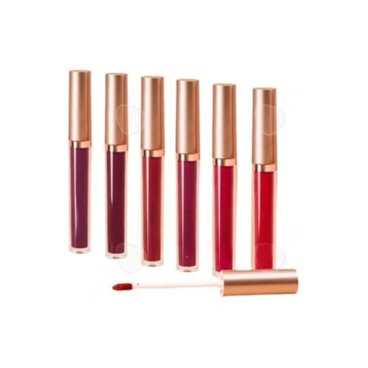 Set de 6 Rujuri Lucioase 2 Ml, Nu Pateaza Cani, Confozen