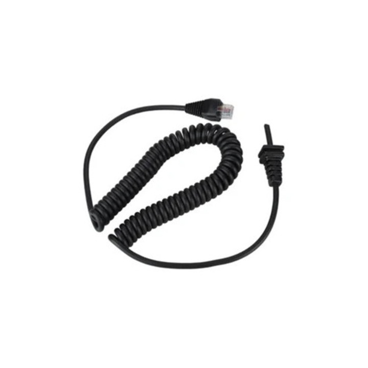 Cserekábel walkie-talkie mikrofonhoz, rádióállomásokhoz és radarérzékelőkhöz, 1m