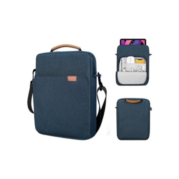 Laptop táska, Lalamoli, táblagéphez, 9,7-11 hüvelykes, sötétkék