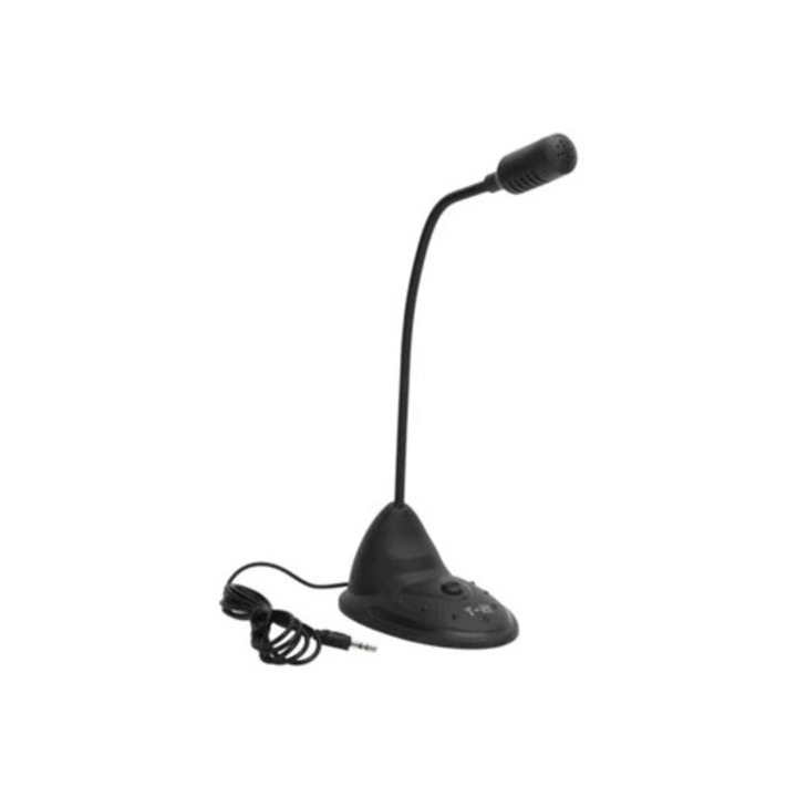 Microfon desktop capacitiv, amplificare sunet, pentru streaming live