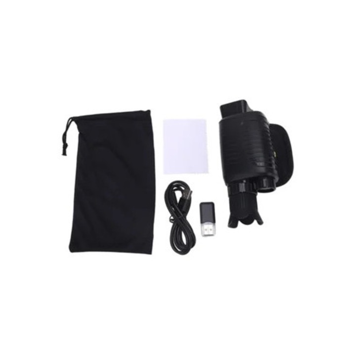 Monocular nocturn, HD, rezistent la apa IP54