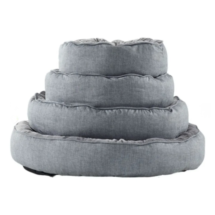 Pat de lux Russell pentru pisici/caini, covoras antiderapant, material certificat, lavabil 70X70X18