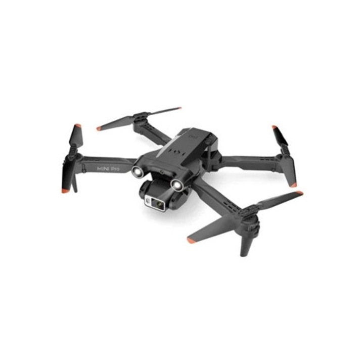 Drone E63 Mini Pro cu camera duala 4K, 2.4G WiFi, evita obstacolele