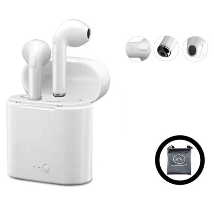 I7S True Wireless vezeték nélküli fülhallgató, mikrofonnal