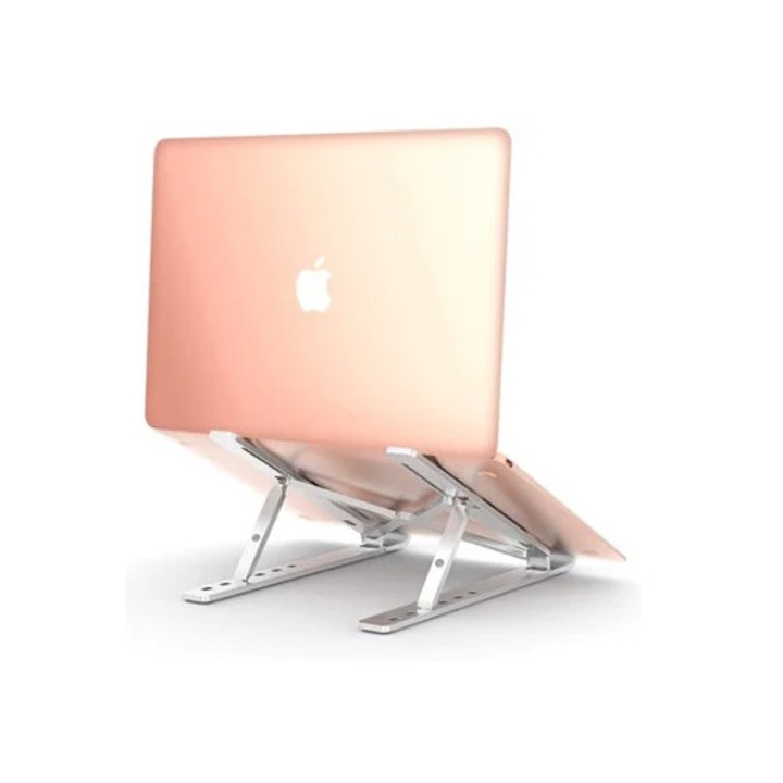 Suport ajustabil pentru laptop sau tableta, aluminiu