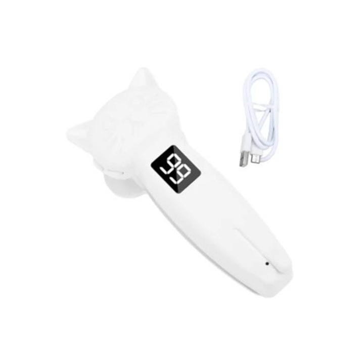 Autoclicker Type-C, incarcare rapida, clic continuu, alb