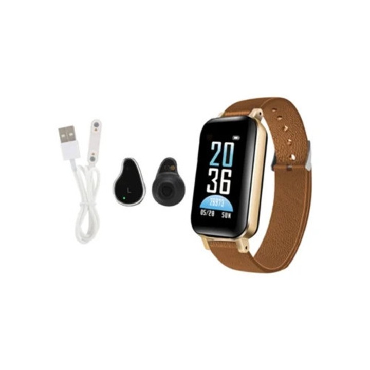 Bratara fitness, monitor ritm cardiac si tensiune arteriala, multicolor