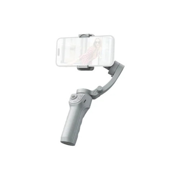 M01 3-tengelyes képstabilizátor töltőfénnyel, rezgéscsillapító, összecsukható állvánnyal, okostelefonhoz