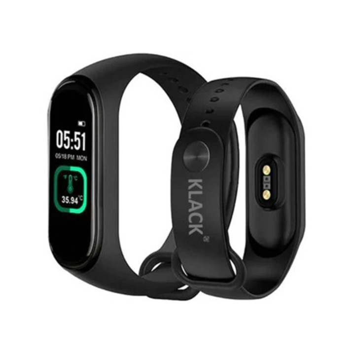 Smartband M 4 okoskarkötő, fekete