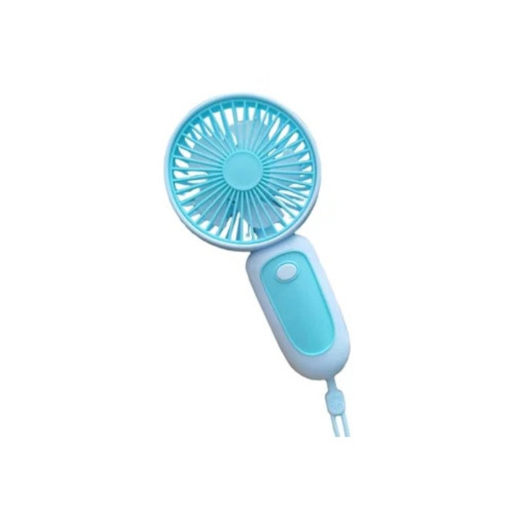 Csendes mini hordozható ventilátor, USB-ről tölthető