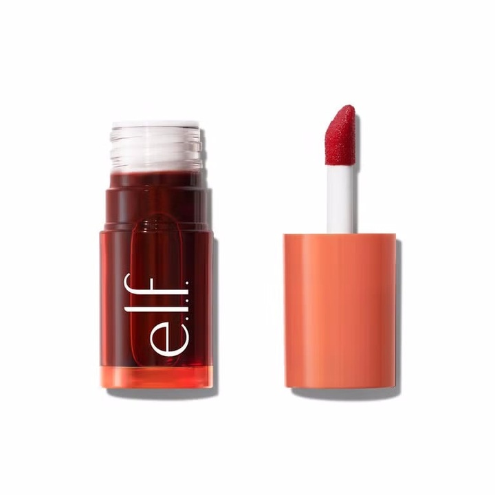 Arc- és ajakszínező e.l.f. Cosmetics Sheer For It pirosító árnyalat 82321 Orange Crush, 6,8ml
