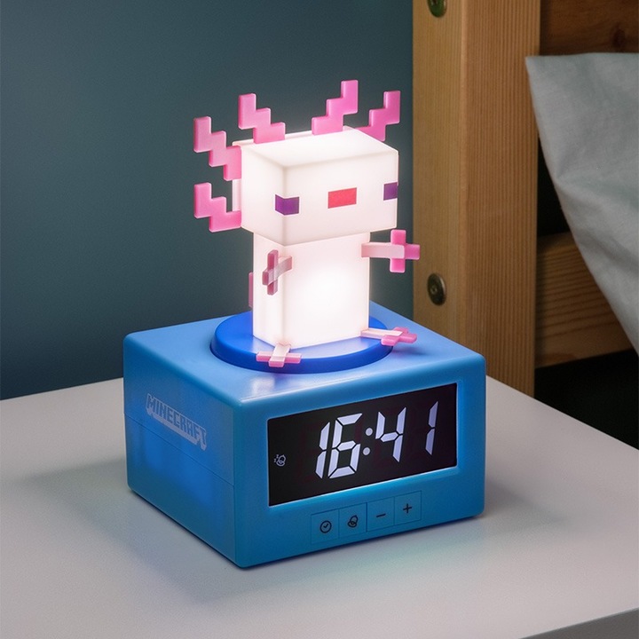 Ceas desteptator Minecraft Axolotl