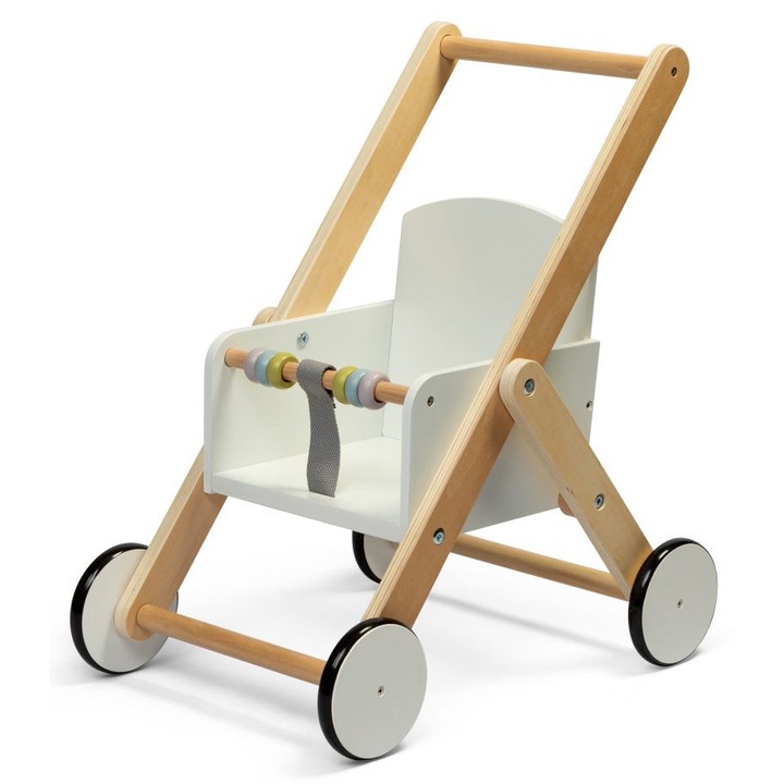 Carucior de papusi din lemn in stil scandinav Astrup