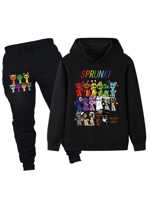 Set copii Spronki Rhythm Box Negru -140cm
