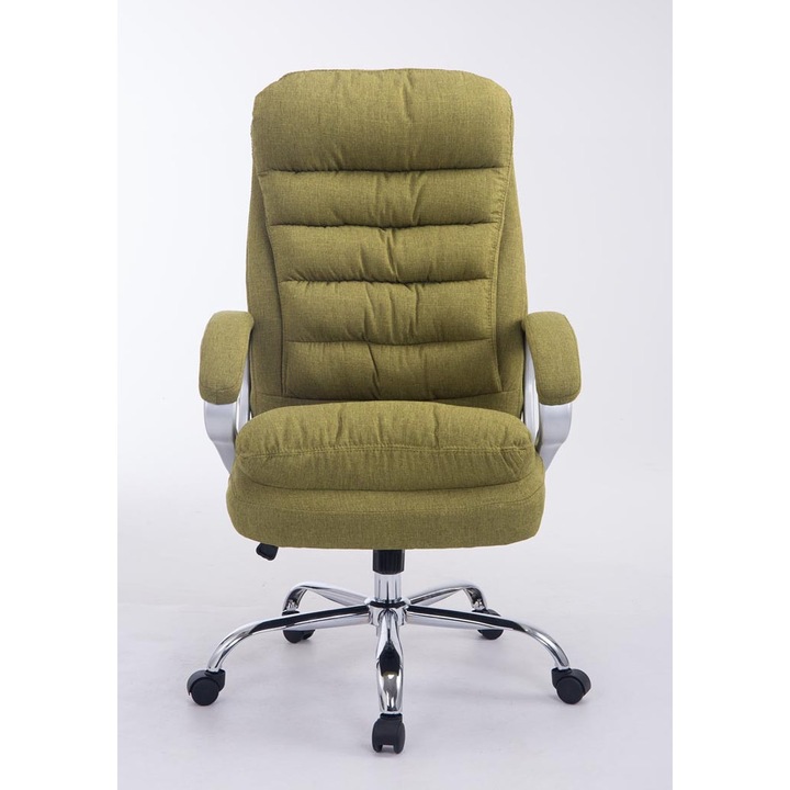 Scaun de birou BIG Vancouver din material textil verde