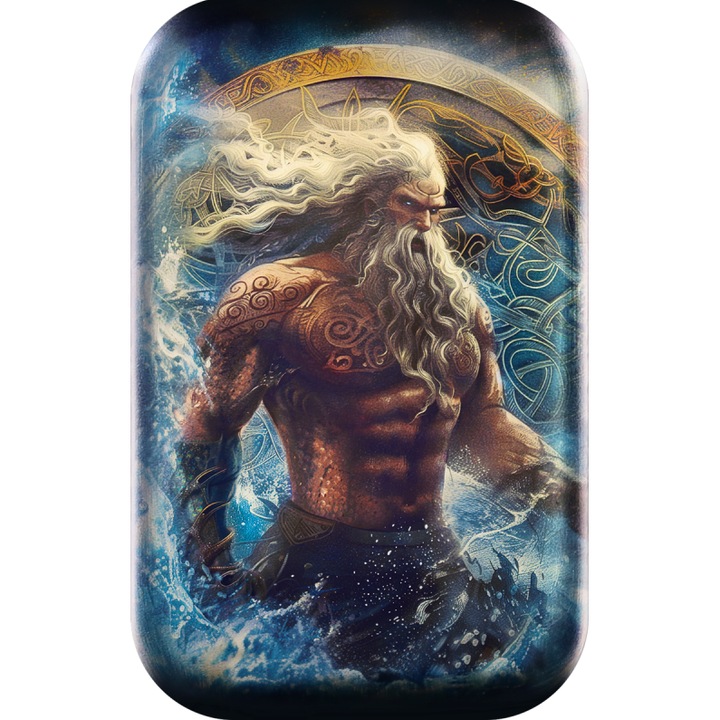 Lingou Argint Germania Mint Gods: Njoror, 2 Oz, 62, 2 g, puritate 999