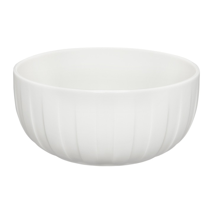 Bol mic Ambition Ligne, 12cm, porțelan, alb, design modern, rezistent la zgârieturi