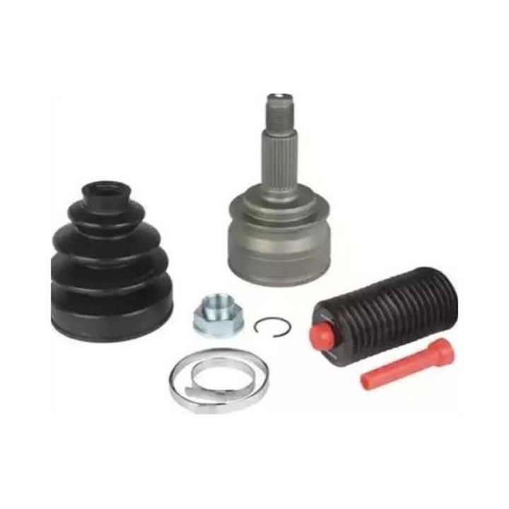 MTR homokinetikus csuklókészlet, 28x24 fog, karimaátmérő 58,3 mm