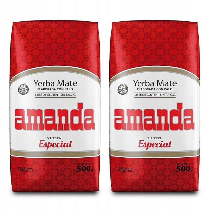 Ceai Yerba Mate Amanda Seleccion Especial set 2x500g