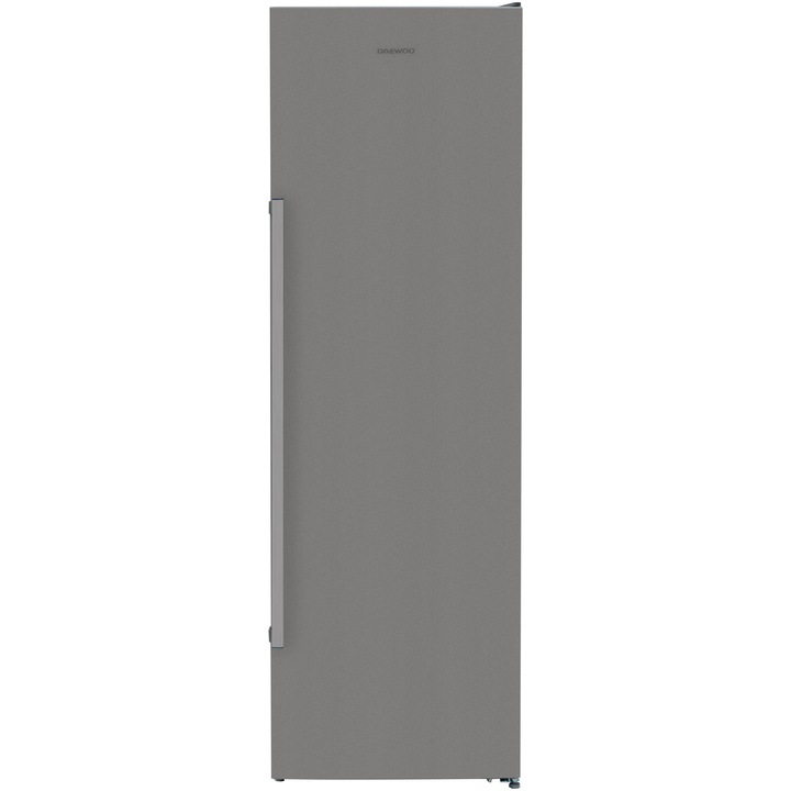 Daewoo FZ-278VEX fagyasztószekrény, No Frost, 278L, mechanikus vezérlés, E energiaosztály, 5 fiók + 2 tárolópolc, ezüst