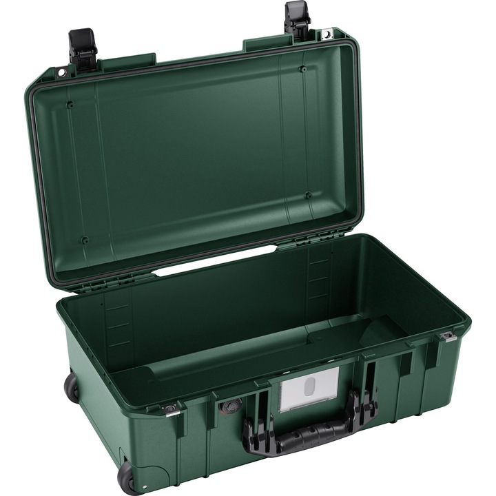 Куфар за защита на твърд калъф Peli™ AIR Case 1535, ловно зелен (зелен), без предварително изрязана гъба Pick'n'Pluck™