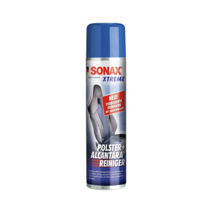 Soluție curățare interioare textile și alcantara Sonax, 400 ml
