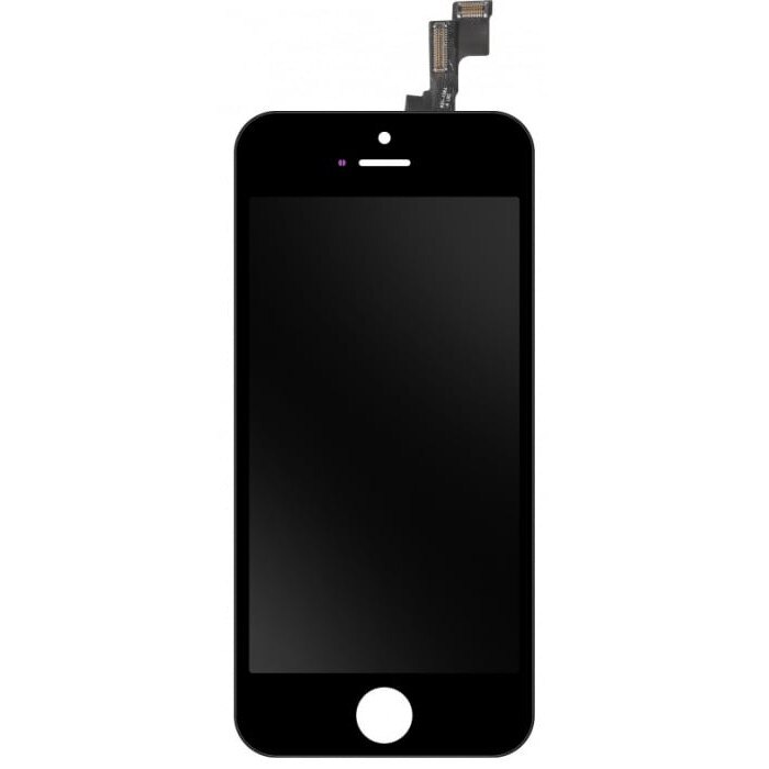 Display LCD iPhone 5, compatibil, negru - eMAG.ro