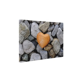 Piatra de inima - Tablou Canvas - 65x85 cm Piatra de inima - Tablou Canvas - 65x85 cm
