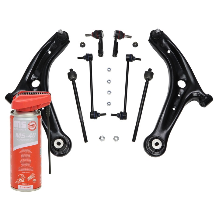 Master-Sport első felfüggesztés lengőkar készlet, stabilizátor, Ford Fiesta VI-hoz