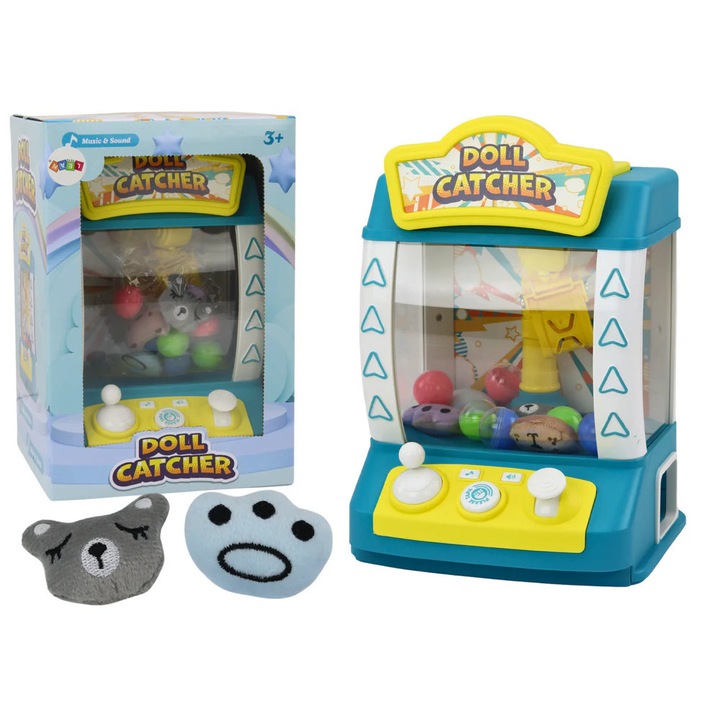 Joc interactiv Doll Catcher, 10 accesorii, 29cm x 20cm x 19cm