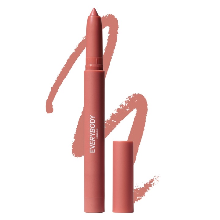Creion de buze Everybody London, Dusty Pink, formula cremosa, roz