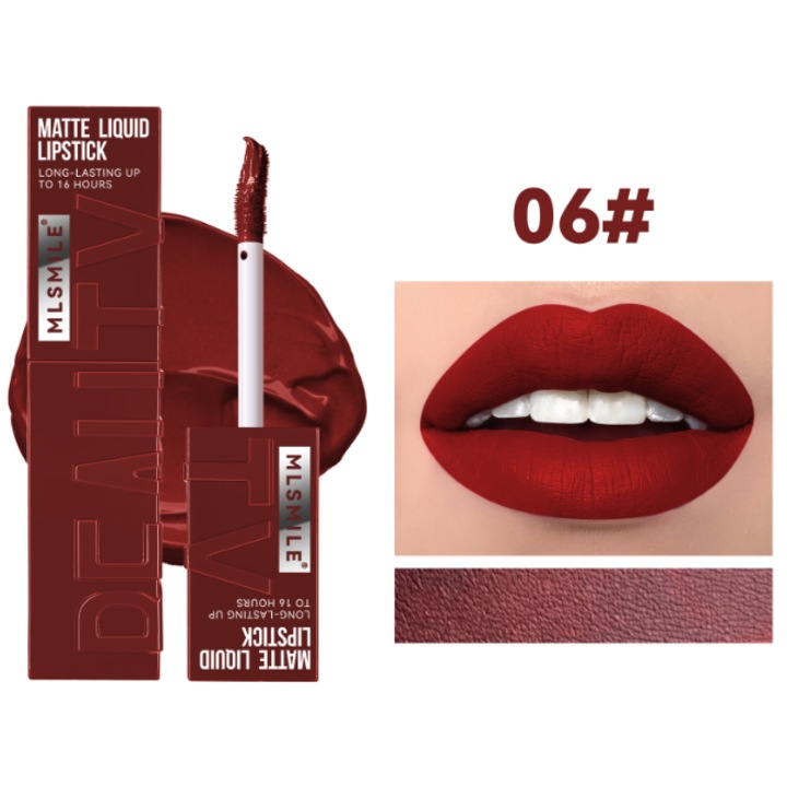 Червило MLSMILE, цвят 06, червено