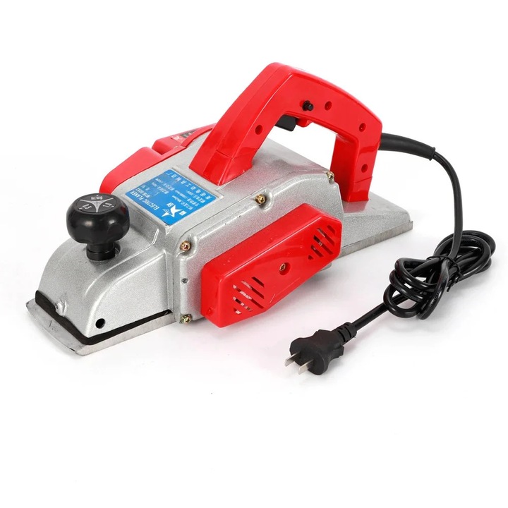 Elektromos gyalu fához, 1300W, 13000 ford./perc, 90mm szélesség, piros