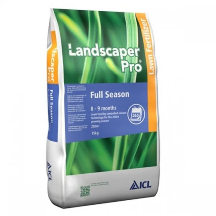 Ingrasamant gazon Landscaper Pro Full Season, 15 kg