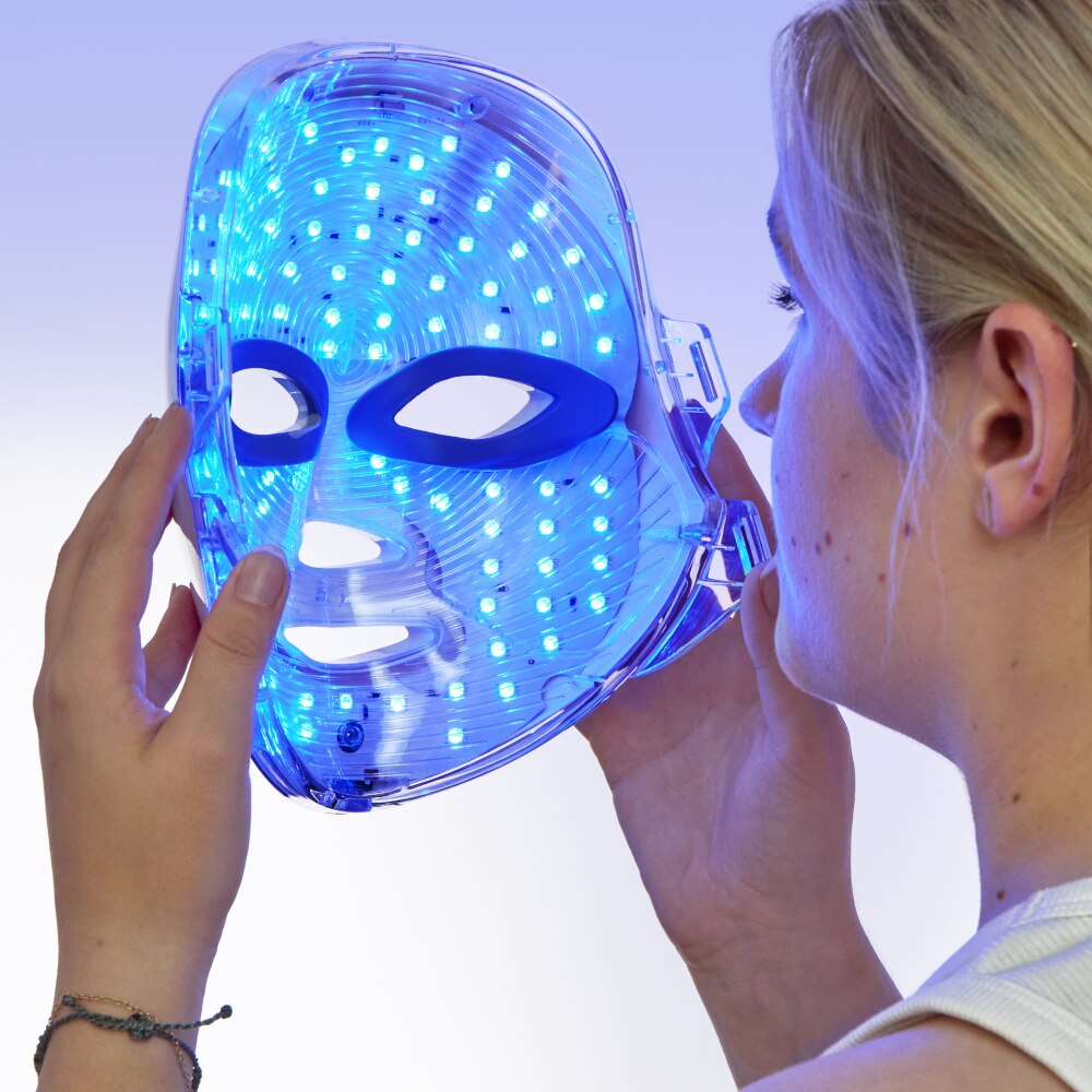 Masca LED pentru fata Revolution Pro Miracle, 7 moduri de lumina