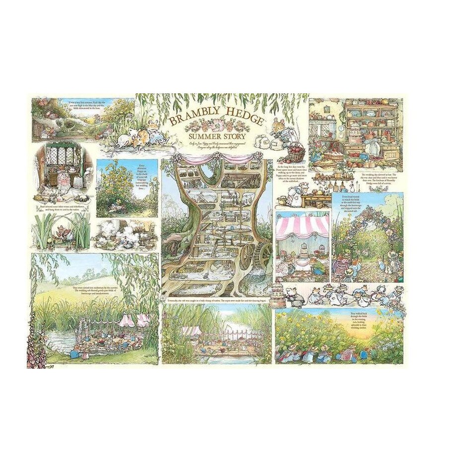 Cobble Hill 1000 db-os puzzle - Brambly Hedge Summer Story (40016