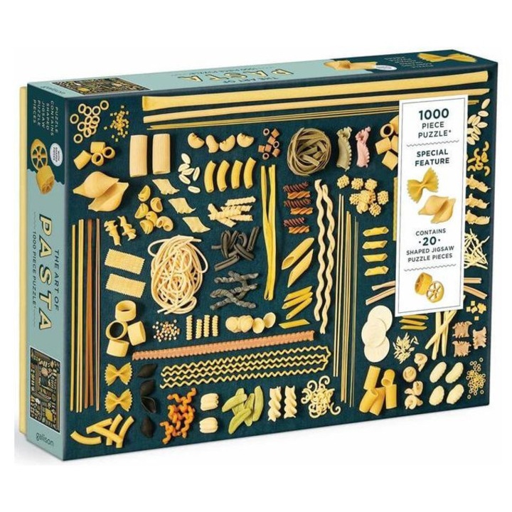 Galison 1000 db-os puzzle különleges formákkal - The Art of Pasta (76953)