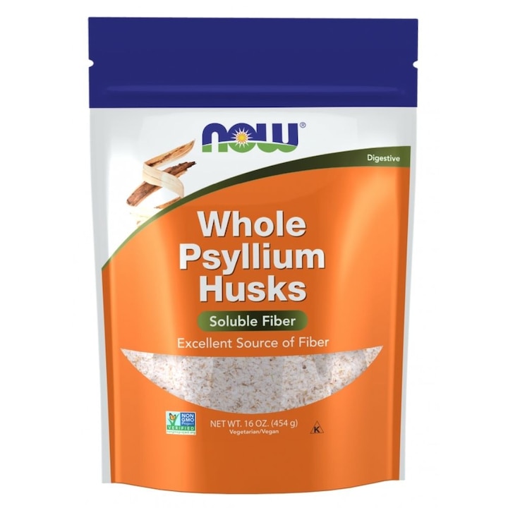 Now Foods Psyllium maghéj – 454 g
