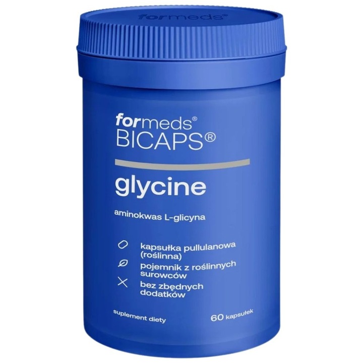 Хранителна добавка Formeds Bicaps Glycine - 60 капсули