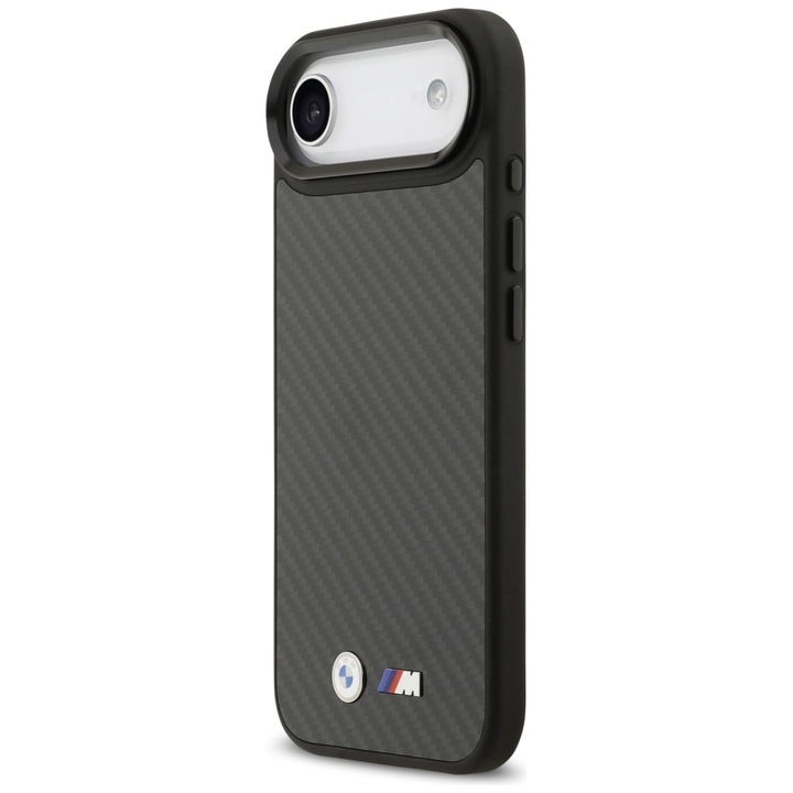 BMW M Kevlar Matt tok MagSafe-kompatibilis iPhone 17 Air-hez, Fekete