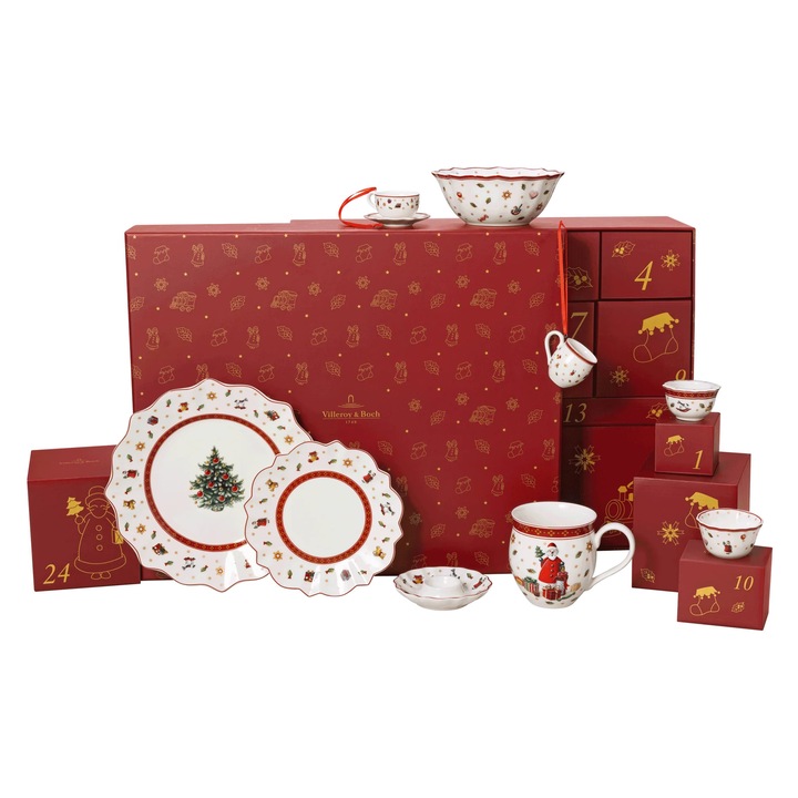 Адвент календар, юбилейно издание 2025, коледни играчки, спомен