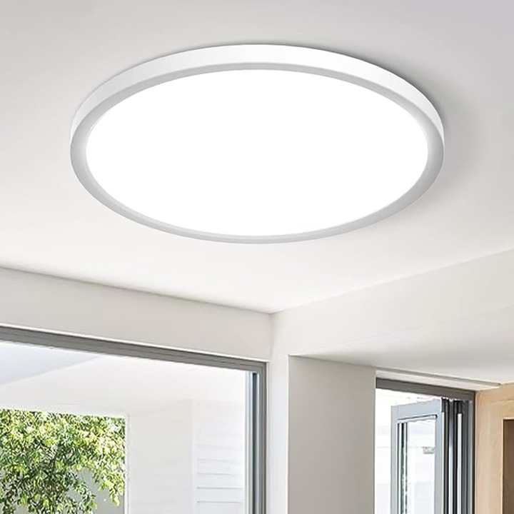 Plafoniera ZemtyLED rotunda, cu o putere de 24W