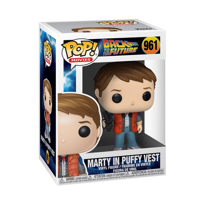 Figurina de colectie Funko POP! Movies − Back to the Future: Marty McFly #961