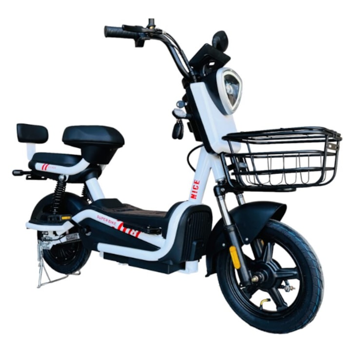 E-Scuter Electric ECO 500W 20Ah cu Pedale Bicicleta Electrica Trotineta acumulator Plumb GEL Viteza maxima 25km/h