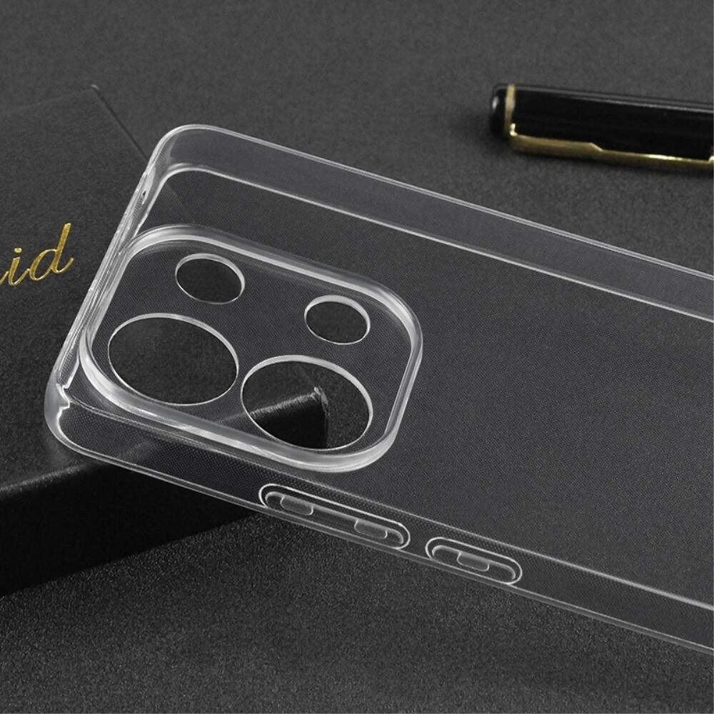 Husa Telefon, Flippy, Compatibila Xiaomi Redmi Note 13 Pro 4G, Carcasa TPU, Protectie Camere, 1.5 mm, Transparent