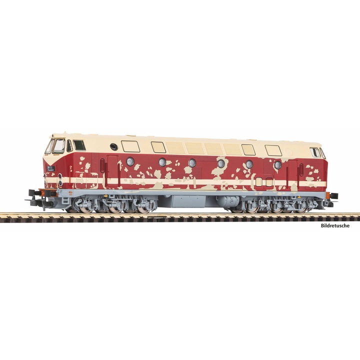 Locomotiva diesel Br219 "in probe", DR, Piko Expert, H0, 52998