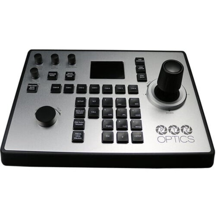 Vezérlő Joystick soros/IP PTZOptics PT-JOY-G4, PTZ kamerákhoz, 255 előre beállított érték IP-n keresztül, 2.02 kg